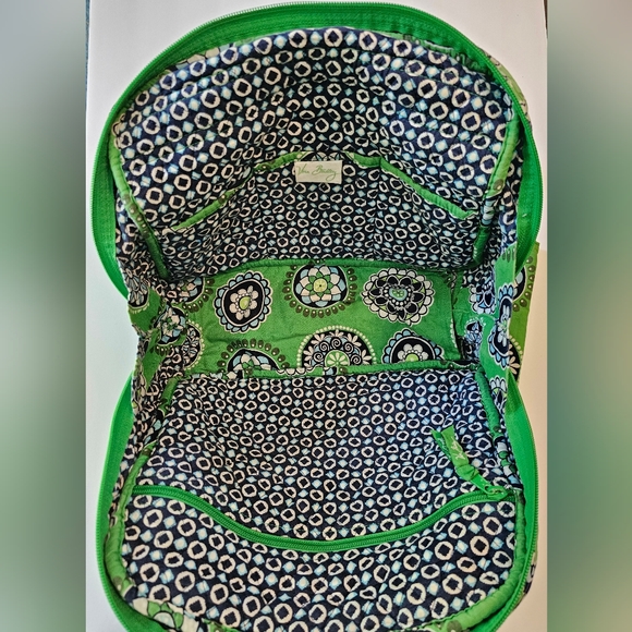 VERA BRADLEY Purse VINTAGE Green Cupcake Pocketbook Handbag - Picture 3 of 7